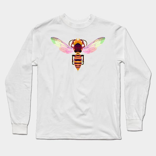 Murder Hornet Long Sleeve T-Shirt by Worldengine